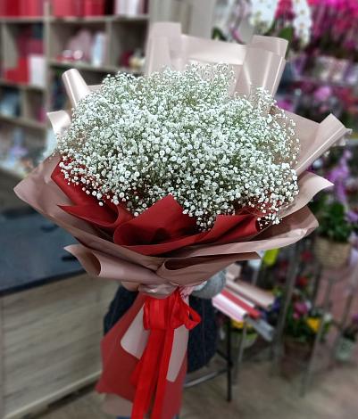 Букет цветов из: Гипсофила в Грязовце