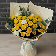 Букет цветов из:  Розы #REPLACE_PRED# Грязовце