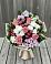 Букет цветов из: Альстромерии, Гвоздики, Розы и Хризантемы в Грязовце