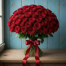 Букет Красные розы Блэк Меджик в Грязовце