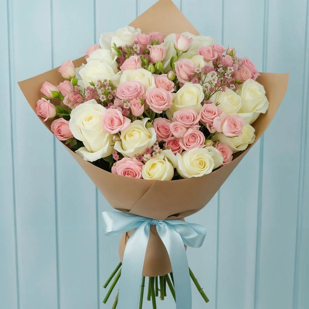 Букет цветов из: Розы в Грязовце