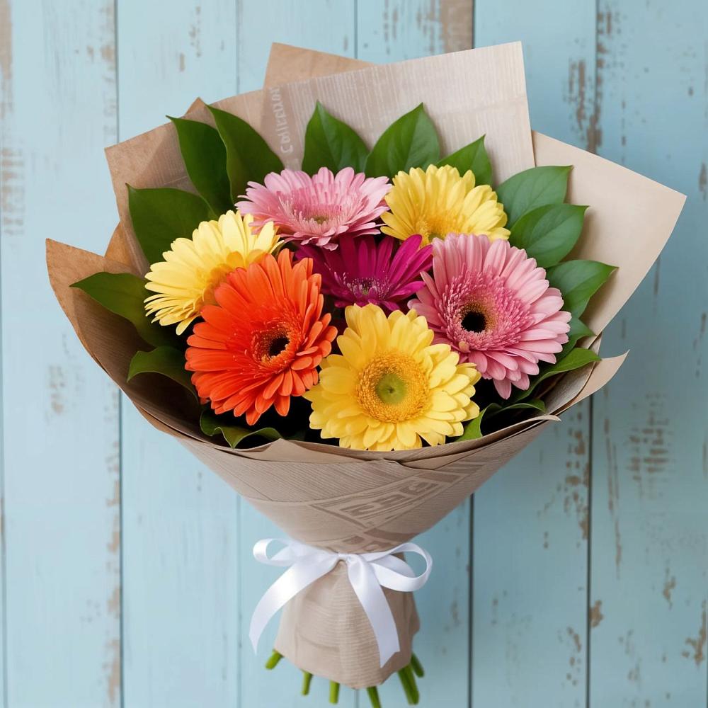 Букет цветов из: Герберы в Грязовце