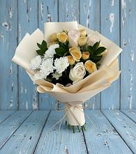 Букет цветов из:  Розы и Хризантемы в Грязовце