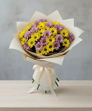 Букет цветов из:  Хризантемы в Грязовце